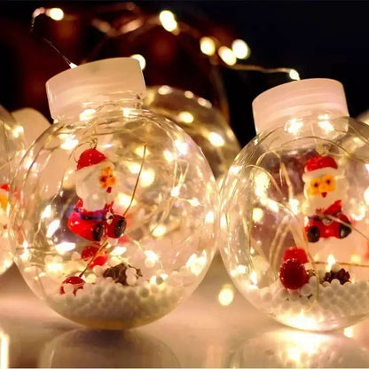 Twinkling Snowman Curtain Lights