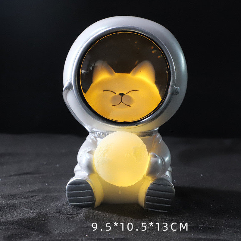 Starry sky animal atmosphere night light